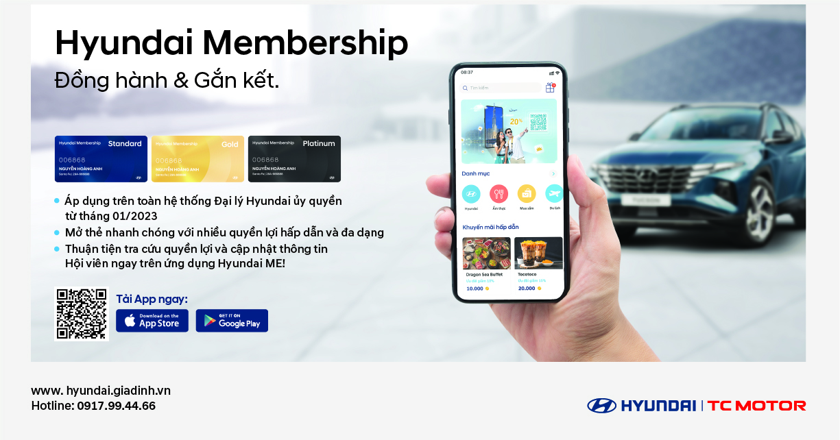 CHƯƠNG TRÌNH HỘI VIÊN HYUNDAI 2023